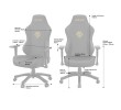 ANDA SEAT Gaming Chair PHANTOM-3 Large Black Fabric