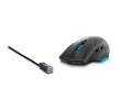 DELL Alienware Wireless Gaming Mouse - AW620M - Dark Side Of The Moon