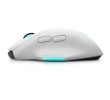 DELL Alienware Wireless Gaming Mouse - AW620M - Lunar Light
