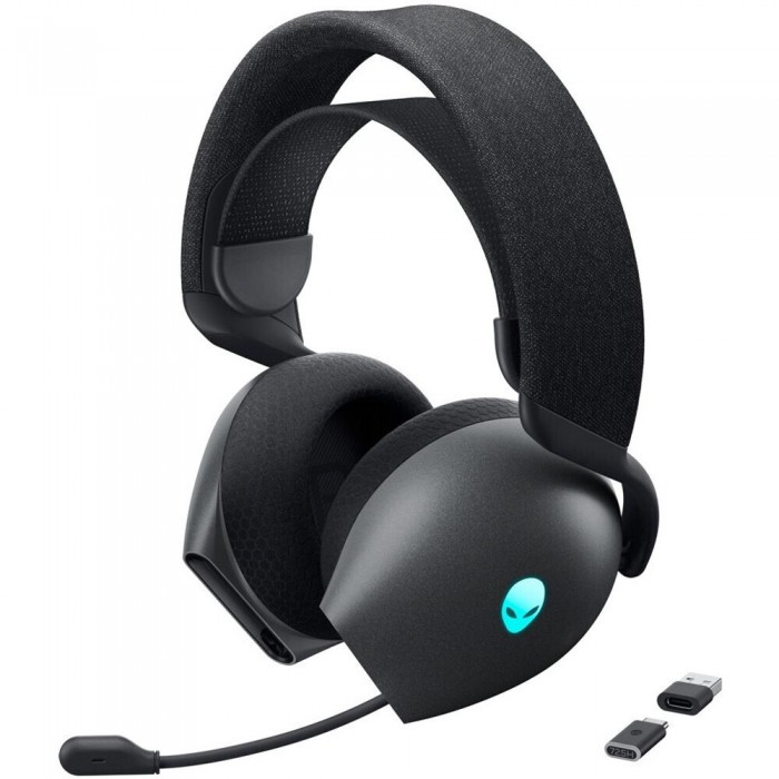 DELL Alienware Tri-Mode Wireless Gaming Headset - AW725H - Dark Side of the Moon