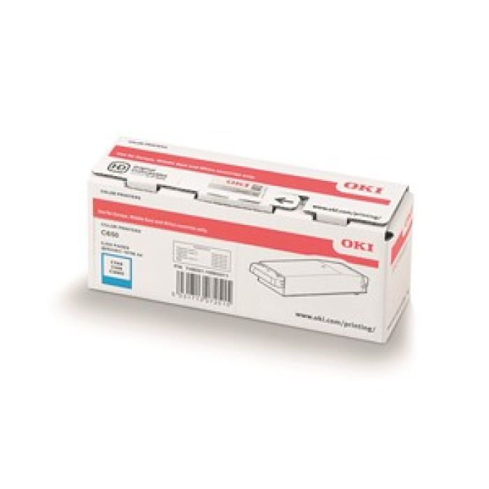 Toner OKI C650 Cyan