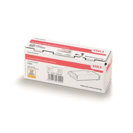 Toner OKI C650 Yellow